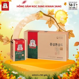 Nước Hồng Sâm Pha Sẵn KGC Tonic Gold 40 ml x 30 Gói
