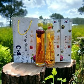  SET QUÀ RƯỢU SÂM TÁO ĐỎ KỲ TỬ 