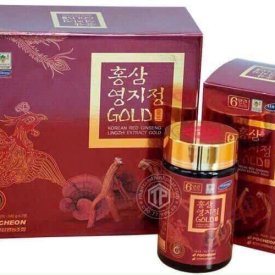 Cao Hồng sâm Linh chi Pocheon – Korean Red Ginseng Lingzhi Extract Gold (2 Lọ x 240 g)