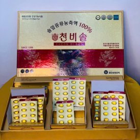TINH DẦU THÔNG ĐỎ CHEON BI SOL CAO CẤP ( 180 VIÊN)