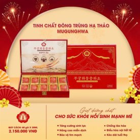 Tinh chất đông trùng hạ thảo Mugunghwa (Hộp 60gói)