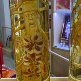 Rượu Sâm Điêu Khắc Thần Tài 02