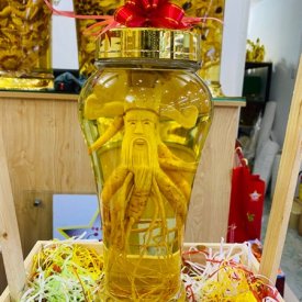 Rượu Sâm Điêu Khắc Thần Tài 03
