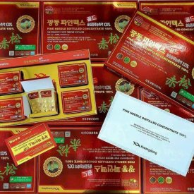 TINH DẦU THÔNG ĐỎ HÀN QUỐC KWANG DONG ( 1 hộp 120 viên)